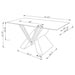 Taffeta Coffee Table Sets - Visions in Furniture (La Mirada, CA)