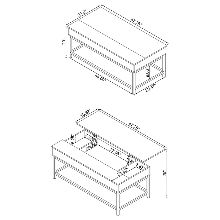 Byers Coffee Table Sets - Visions in Furniture (La Mirada, CA)