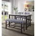 Yelena Counter Height Bench - Visions in Furniture (La Mirada, CA)