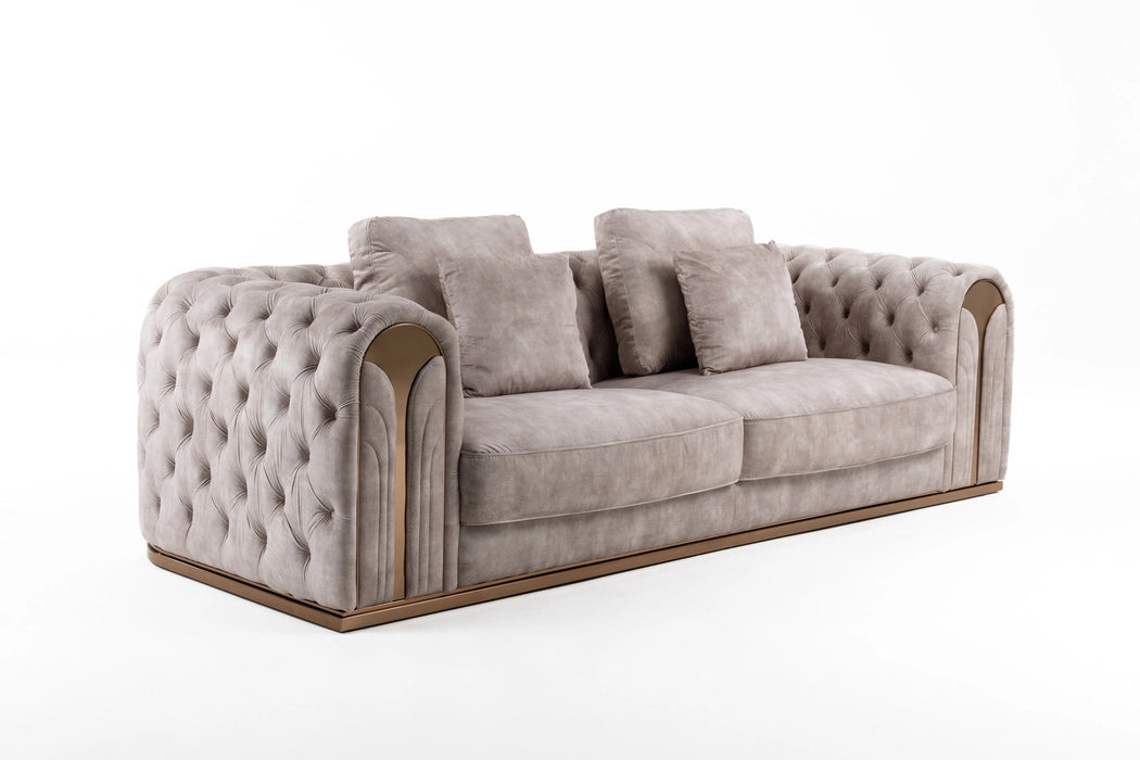 Divani Casa Dosie Transitional Sofa