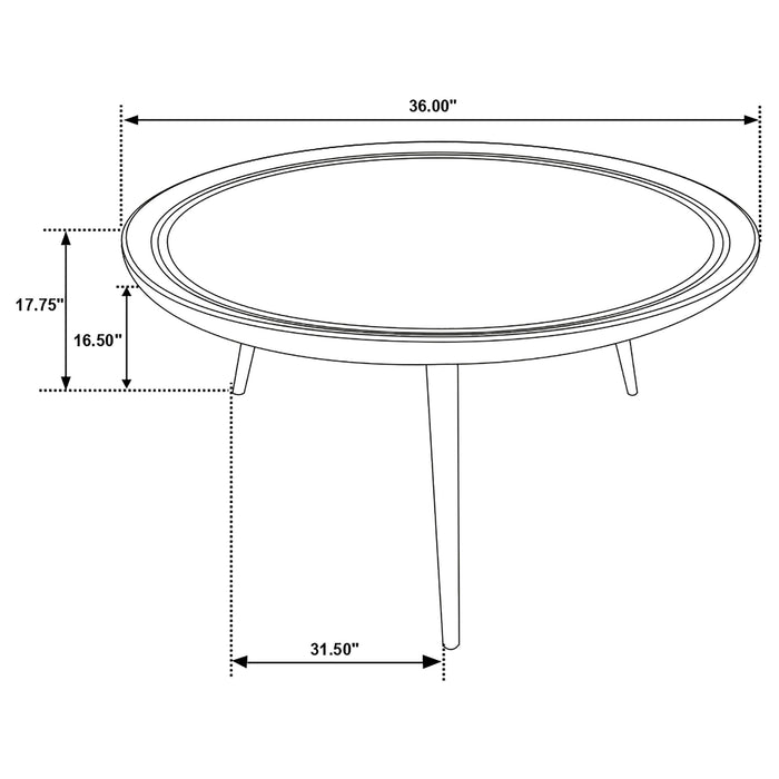 Zoe Coffee Table Sets - Visions in Furniture (La Mirada, CA)