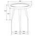 Zoe Coffee Table Sets - Visions in Furniture (La Mirada, CA)