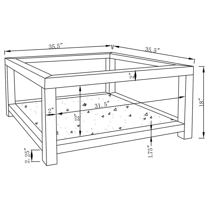 Valentina Coffee Table Sets - Visions in Furniture (La Mirada, CA)