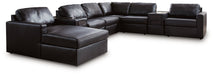 Modmax II Sectional with Chaise and Audio Consoles - Visions in Furniture (La Mirada, CA)