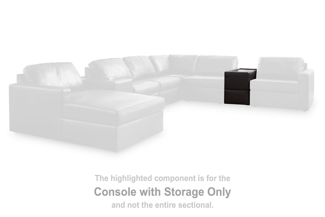 Modmax II Sectional Sofa with Storage Console - Visions in Furniture (La Mirada, CA)