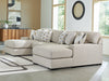 Laurelgrove Double Chaise Sectional - Visions in Furniture (La Mirada, CA)