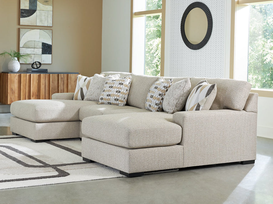 Laurelgrove Double Chaise Sectional - Visions in Furniture (La Mirada, CA)