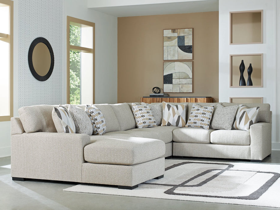 Laurelgrove Sectional with Chaise - Visions in Furniture (La Mirada, CA)