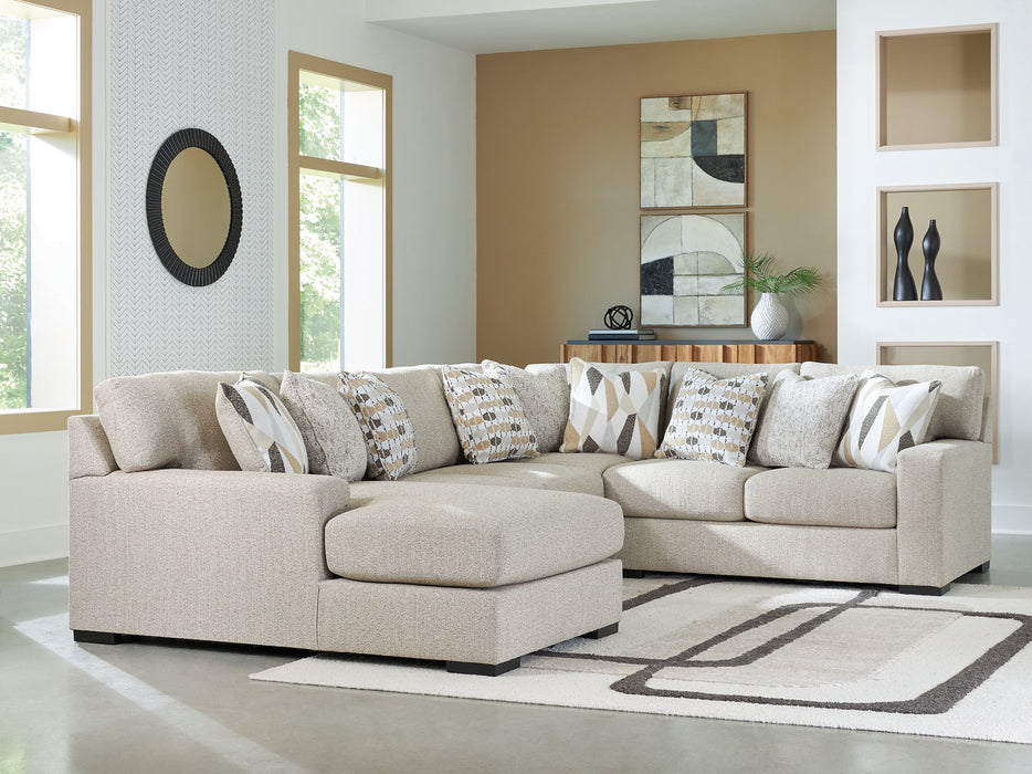 Laurelgrove Sectional with Chaise - Visions in Furniture (La Mirada, CA)