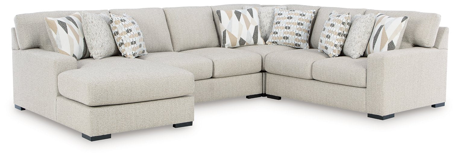 Laurelgrove Sectional with Chaise - Visions in Furniture (La Mirada, CA)