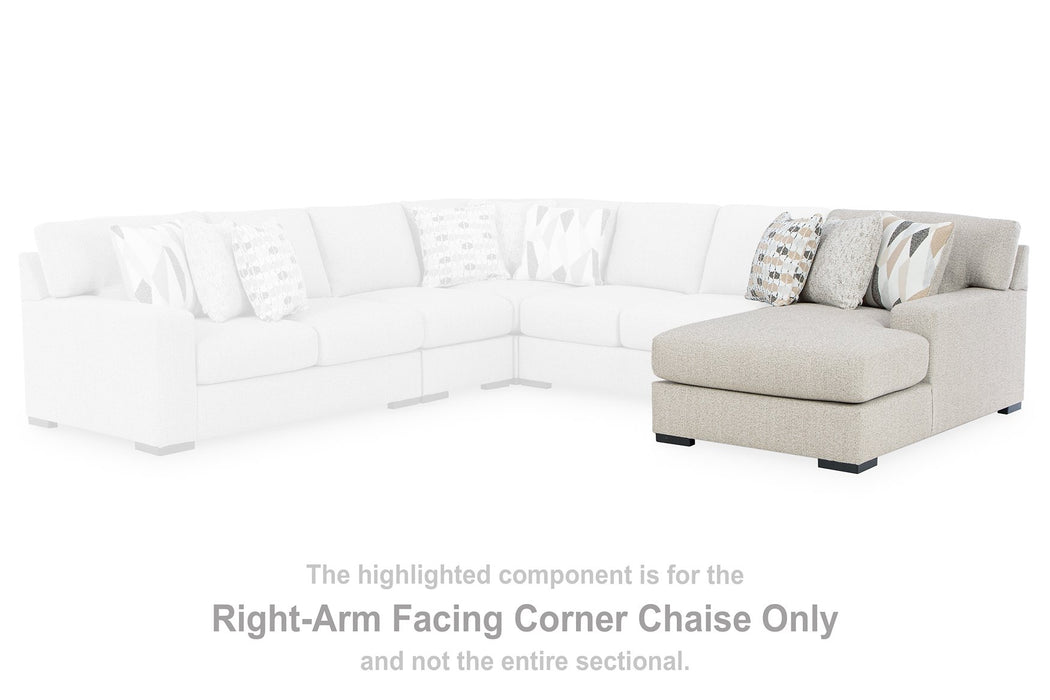 Laurelgrove Sectional Sofa Chaise - Visions in Furniture (La Mirada, CA)