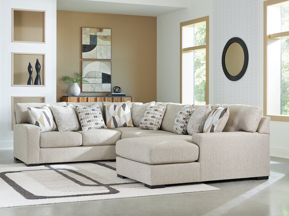 Laurelgrove Sectional with Chaise - Visions in Furniture (La Mirada, CA)