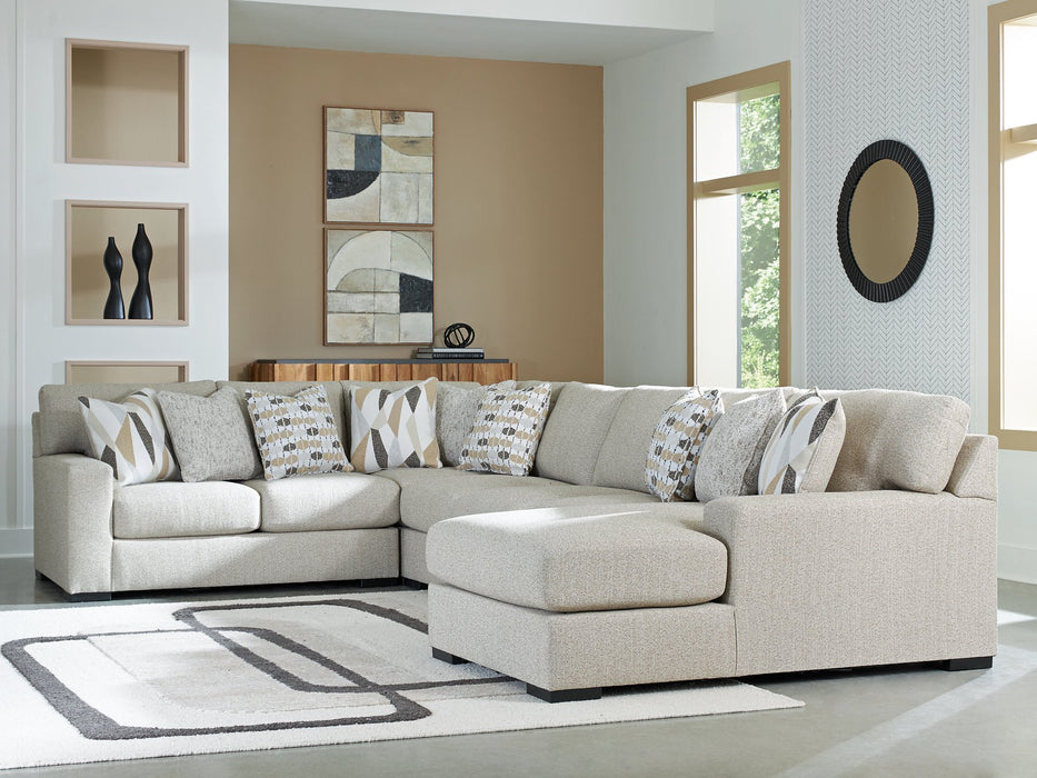 Laurelgrove Sectional with Chaise - Visions in Furniture (La Mirada, CA)