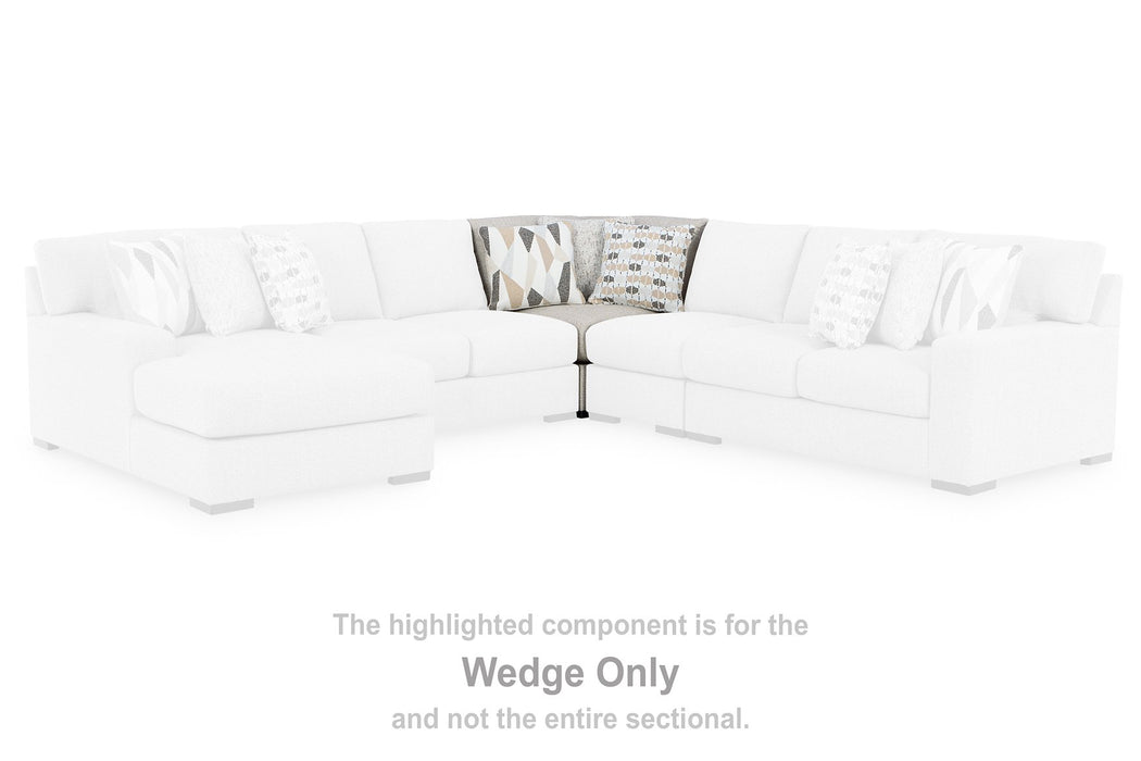 Laurelgrove Sectional with Chaise - Visions in Furniture (La Mirada, CA)