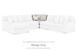 Laurelgrove Sectional with Chaise - Visions in Furniture (La Mirada, CA)