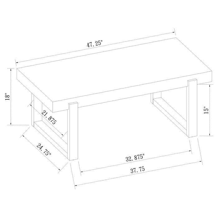 Pala Coffee Table Sets - Visions in Furniture (La Mirada, CA)