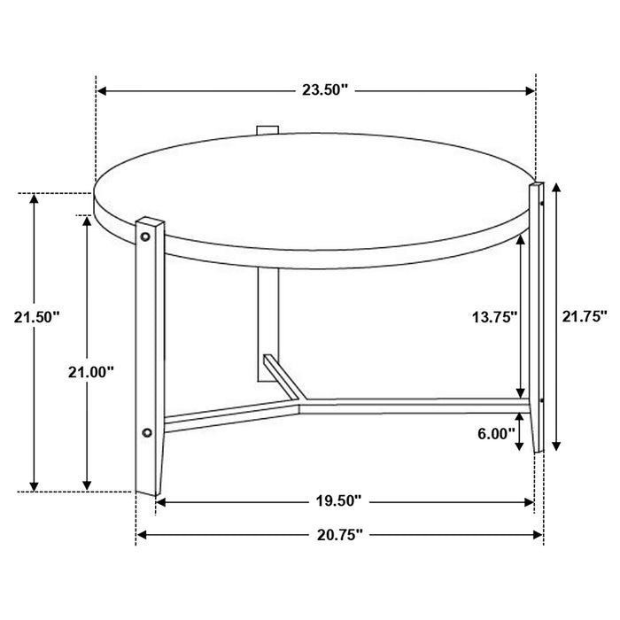 Tandi Coffee Table Sets - Visions in Furniture (La Mirada, CA)