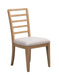 Parker House Escape - Dining 84 Inch Rectangular Extendable Table with Console and 8 Ladderback Chairs