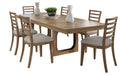 Parker House Escape - Dining 84 Inch Rectangular Table with 6 Ladderback Chairs