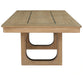 Parker House Escape - Dining 84 Inch Rectangular Extendable Table with Console and 8 Ladderback Chairs