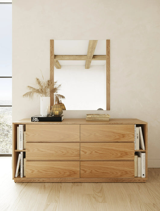Jagger Modern Natural Oak Bedroom Set