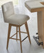 Parker House Escape - Dining 78 Inch Bar with 2 Upholstered Swivel Barstools