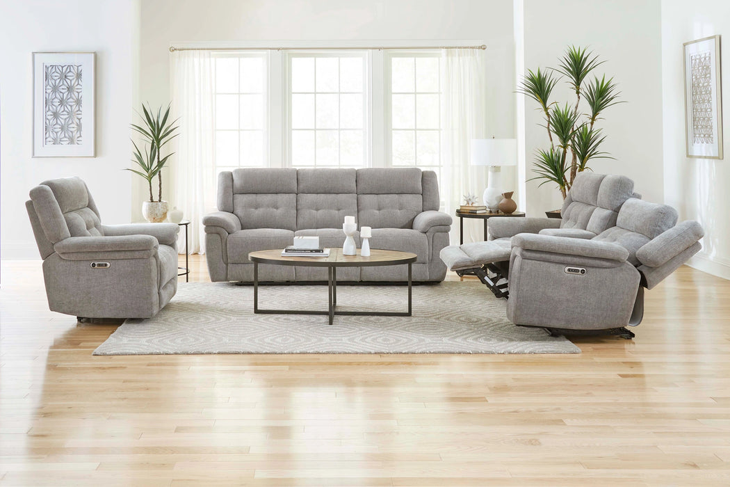 Parker Living Richland - Bristol Grey Power Recliner Two Pack