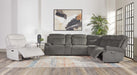 Parker Living Alpine - Airy Midnight 6 Piece Zero Gravity Power Reclining Sectional with Power Adjustable Headrests