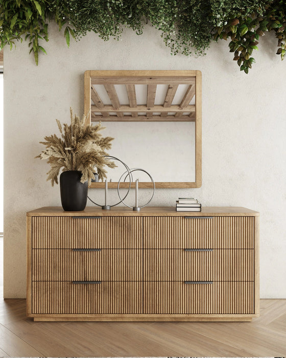 Santa Monica - Modern Natural Oak Bedroom Set