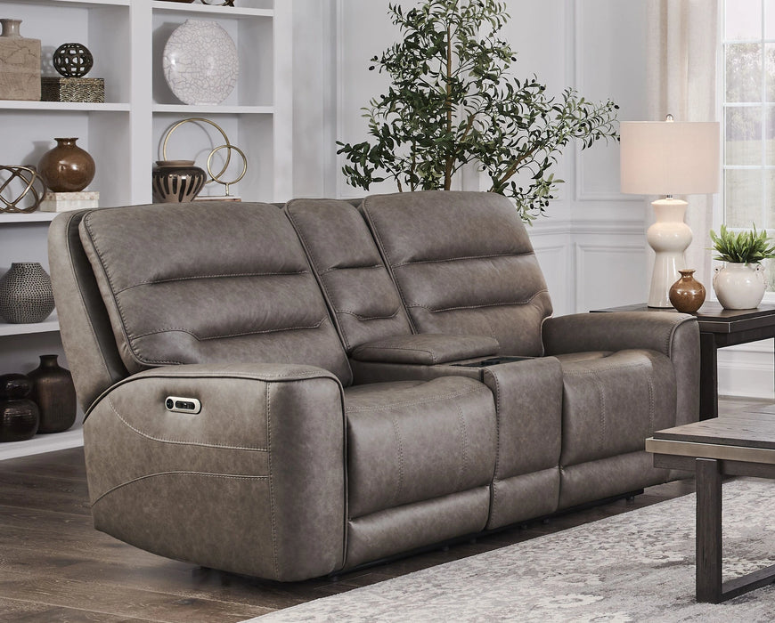 Parker Living Lawson - Sydney Brunette Zero Gravity Power Reclining Sofa and Loveseat