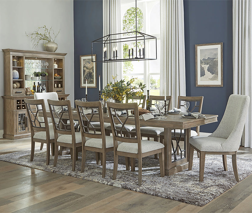 Parker House Sundance Dining - Sandstone Grid Dining Chair Two Pack