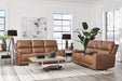 Parker Living Hancock Zero Gravity Power Reclining Console Loveseat P3
