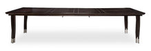 AICO Paris Chic Rectangular Dining Table in Espresso - Visions in Furniture (La Mirada, CA)