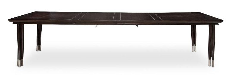AICO Paris Chic Rectangular Dining Table in Espresso - Visions in Furniture (La Mirada, CA)