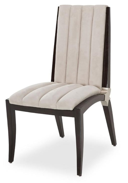 AICO Paris Chic Side Chair in Espresso (Set of 2) - Visions in Furniture (La Mirada, CA)