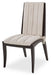 AICO Paris Chic Side Chair in Espresso (Set of 2) - Visions in Furniture (La Mirada, CA)