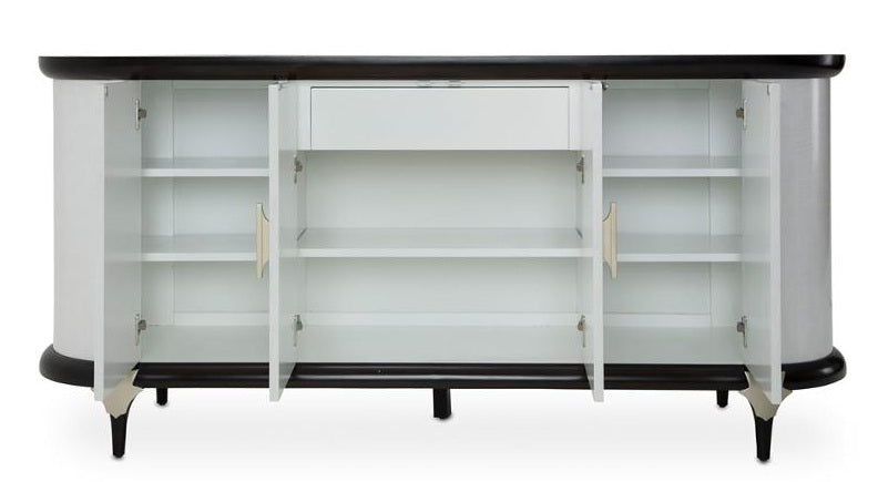 AICO Paris Chic Sideboard in Espresso - Visions in Furniture (La Mirada, CA)