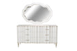 AICO London Place Dresser in Creamy Pearl - Visions in Furniture (La Mirada, CA)