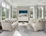 AICO London Place Sofa in Light Champagne - Visions in Furniture (La Mirada, CA)