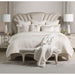 AICO London Place Bed Bench in Creamy Pearl - Visions in Furniture (La Mirada, CA)