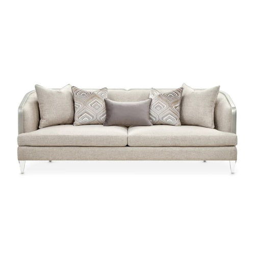 AICO Furniture Camden Court Sofa in Platinum - Visions in Furniture (La Mirada, CA)