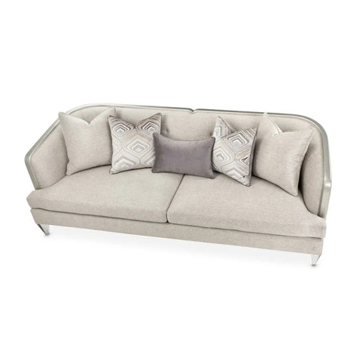 AICO Furniture Camden Court Sofa in Platinum - Visions in Furniture (La Mirada, CA)