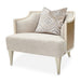 AICO Furniture Camden Court Accent Chair in Pearl - Visions in Furniture (La Mirada, CA)