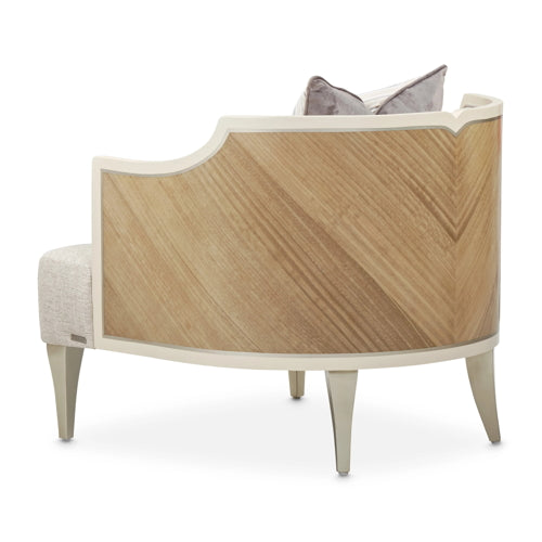 AICO Furniture Camden Court Accent Chair in Pearl - Visions in Furniture (La Mirada, CA)