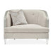 AICO Furniture Camden Court Chair and Half in Platinum - Visions in Furniture (La Mirada, CA)