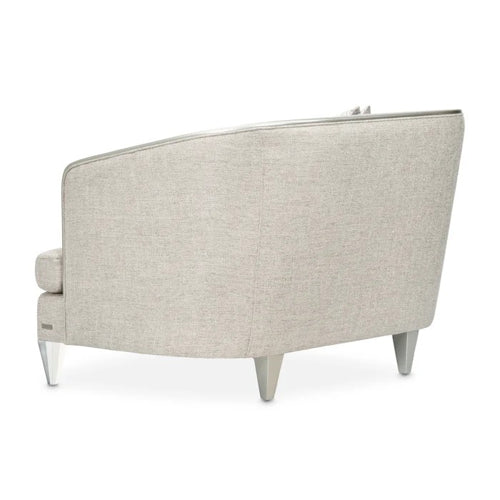 AICO Furniture Camden Court Chair and Half in Platinum - Visions in Furniture (La Mirada, CA)