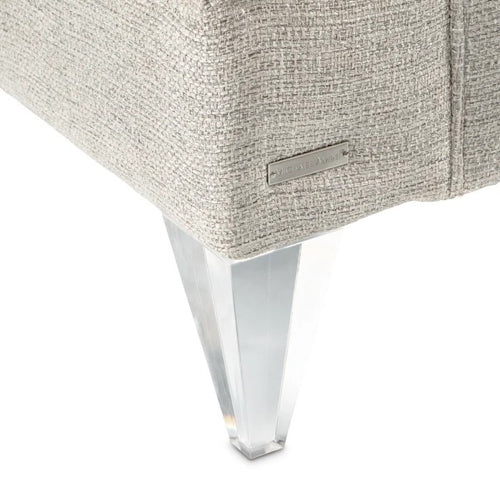 AICO Furniture Camden Court Chair and Half in Platinum - Visions in Furniture (La Mirada, CA)