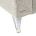 AICO Furniture Camden Court Chair and Half in Platinum - Visions in Furniture (La Mirada, CA)