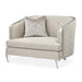 AICO Furniture Camden Court Chair and Half in Platinum - Visions in Furniture (La Mirada, CA)