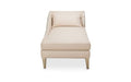 AICO Furniture Camden Court LAF Chaise Flax in Platinum - Visions in Furniture (La Mirada, CA)